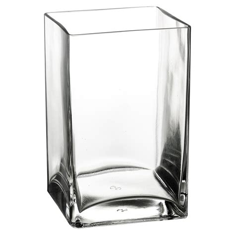 Pasabahce Square Rectangle Glass Flower Vase T Box Centerpiece Wedding New Home And Garden