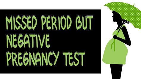 Negative Pregnancy Test But No Period Yet Pregnancy Test