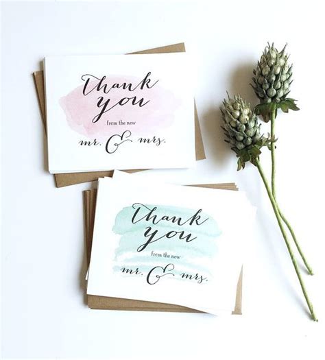 When writing a wedding card for a close friend or family member, choose words that come from the heart. Wedding Thank You Cards that Make Writing Them a Piece of ...