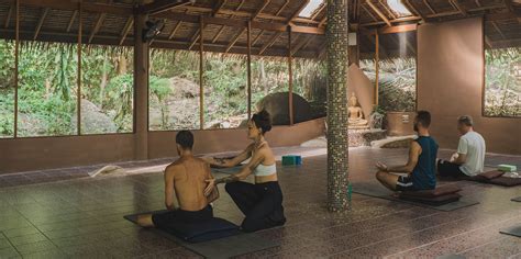 Daily Yoga Classes At The Sanctuary Thailand Yoga Retreattraining Thailand