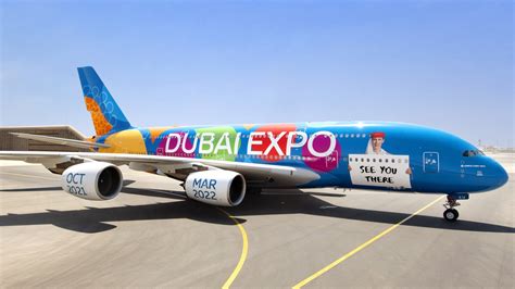 Emirates Unveils Expo 2020 A380