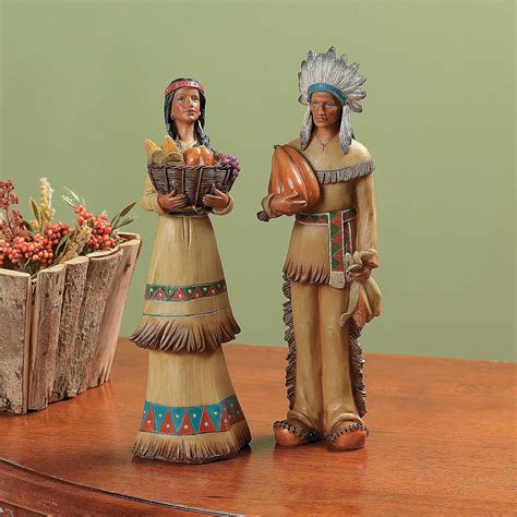 Thanksgiving Native American Couple Native