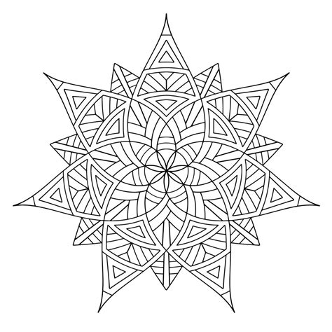 Download them or print online! Free Printable Geometric Coloring Pages For Kids