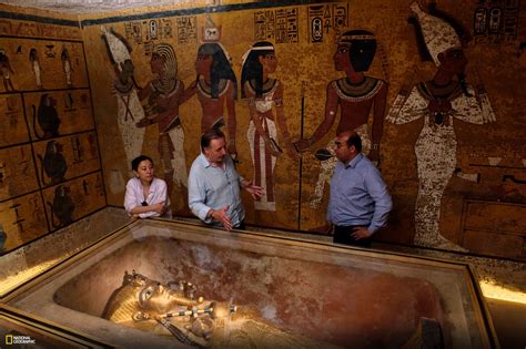 Exclusive Pictures From Inside The Scan Of King Tut S Tomb Égypte