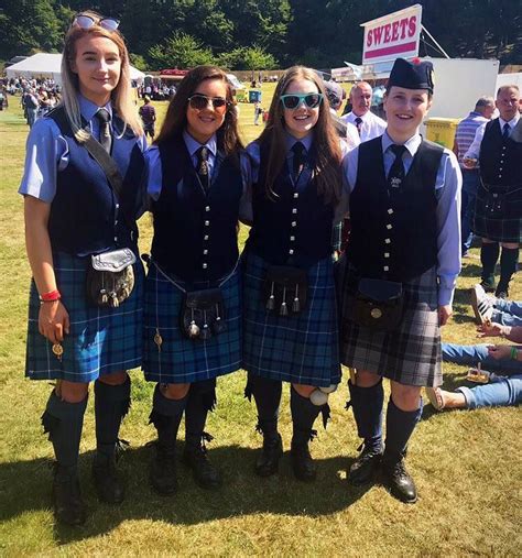 Girls Kilts Girl Bagpiper Rachel Thomson Kilt Womens Plaid Highland