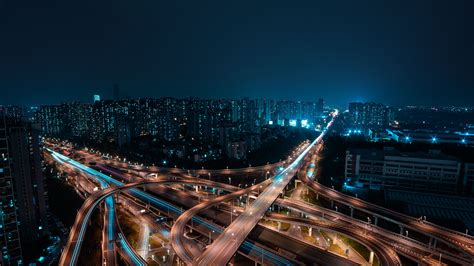 Wallpaper Id 2800 City Buildings Aerial View Metropolis 4k Free