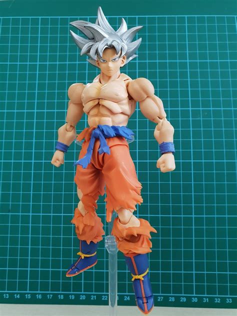 Custom Mastered Ultra Instinct Goku Dragonball Sh Figuarts Toys