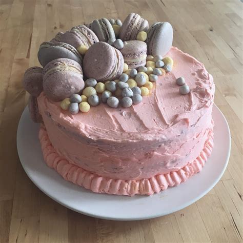 I Bake So Rarely But I Really Wanted To Make My Own Birthday Cake I