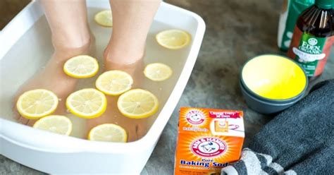 the lemon foot bath recipe that flush all toxins from the body and improves your health