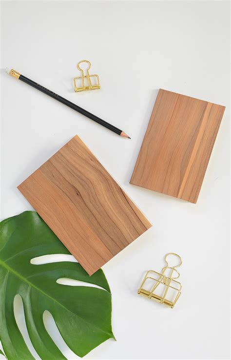 DIY wood notebook | BURKATRON