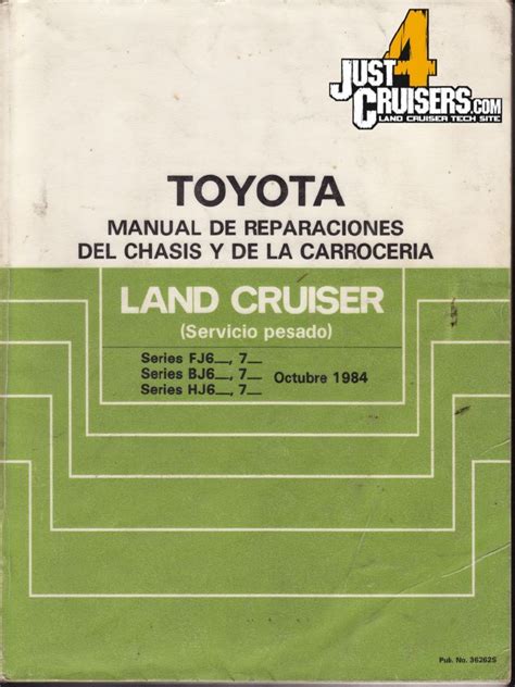 Toyota Manual De Reparacion De Chasis Y Carroceria