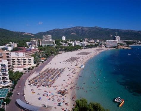 Palma Nova Beach Majorca Balearics Spain Poster Print By Paul