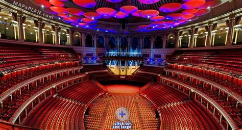 Royal Albert Hall Detailed Seat Numbers Seating Plan