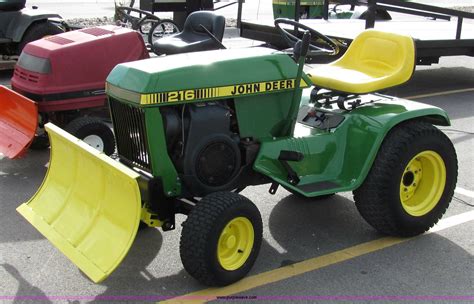 Looking for the best automotive parts for your john deere tractor? John Deere 216 lawn tractor in Manhattan, KS | Item 2313 ...
