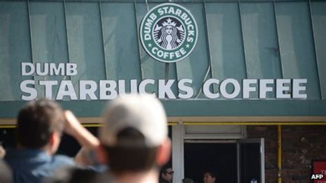 Dumb Starbucks Owner Revealed To Be Comedy Personality Bbc News