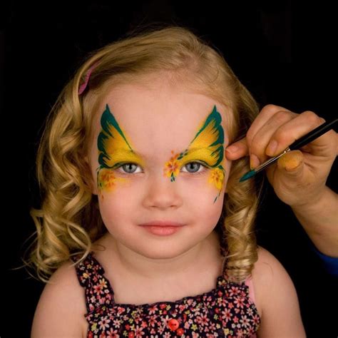 Precious Little Butterfly Looks So Quick Girl Face Painting Face