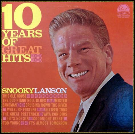 Snooky Lanson 10 Years Of Great Hits Albums Crownnote