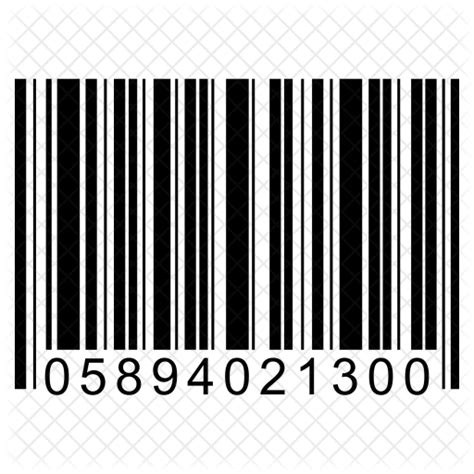 Barcode Icon Download In Glyph Style