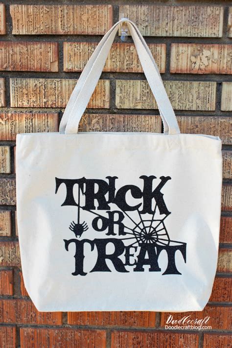 Doodlecraft Trick Or Treat Halloween Loot Bag