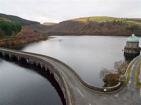 Garreg Ddu Dam Elan Valley Powys Dam Europe Travel Trip