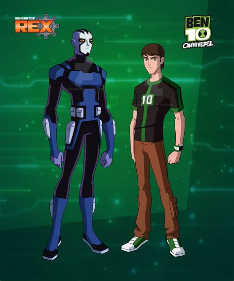 Rook And Ben In Generator Rex Style By Sunyfan On Deviantart