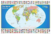 Pin by 💧 on Infographics | Kids world map, World political map ...