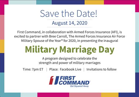 Inaugural Military Marriage Day Colorado Jcf