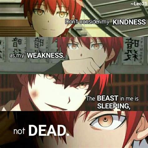 Karma Akabane Animequotes Anime Quotes Inspirational Manga Quotes