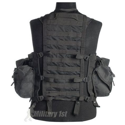 Mil Tec Tactical Vest Modular System Black