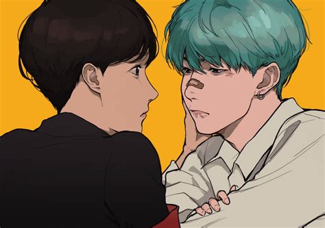 Yoonseok Things Just Fanart Pt14 Yoonseok Bts Fanart Fan Art