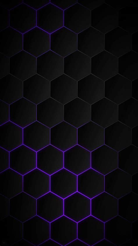 3d Dark Hexagon Iphone Fond Décran Hd Best Phone Wallpapers Best Phone Wallpapers