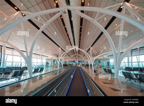 Interior View Of The Brand New Terminal 1 At The King Abdulaziz