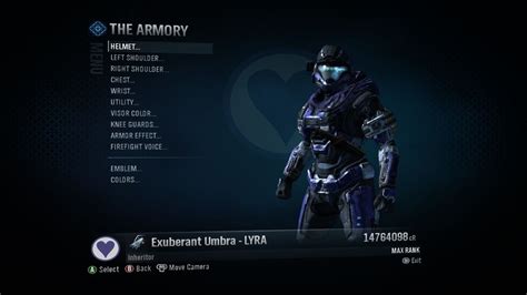 Armor Customization Halo Reach Halopedia The Halo Wiki