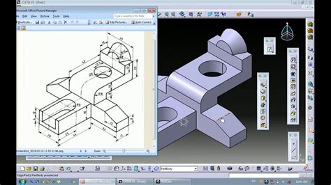 Part Sketching In Catia Youtube