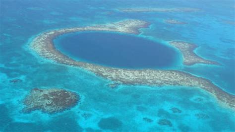 Great Blue Hole Belize Map
