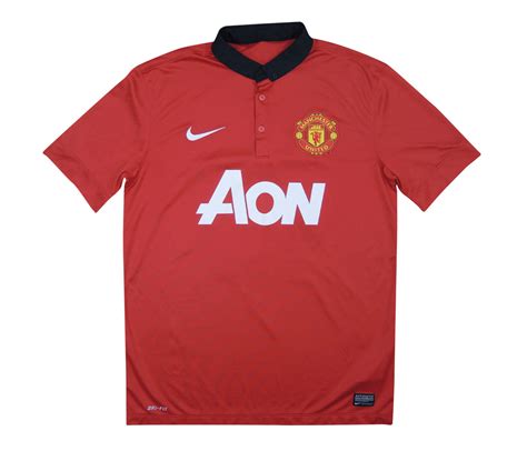 Manchester United 2013 14 Home Shirt Rooney 10 Excellent M Classic