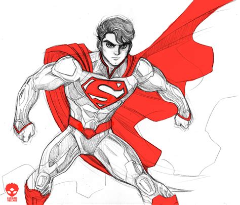Superman Sketch By Lucianovecchio On Deviantart
