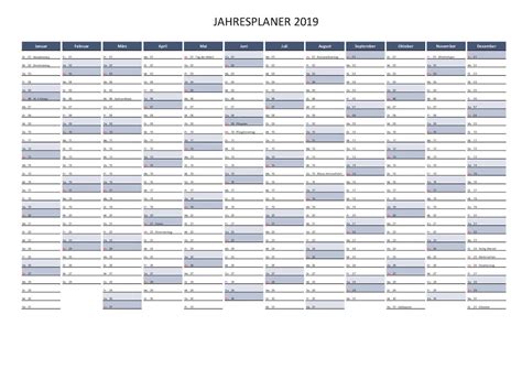 Das jahr 2021 hat 52 kalenderwochen. Kalender 2019 Schweiz (Excel) zum Ausdrucken | gratis download