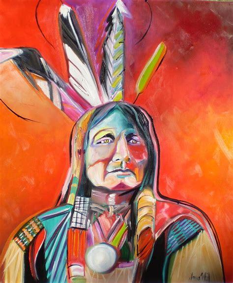 Pawnee Painting By Donna Weil Fine Art America