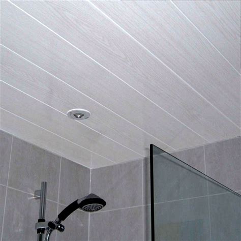 Belmont White Ash 27m Ceiling Panels From The Bathroom Marquee