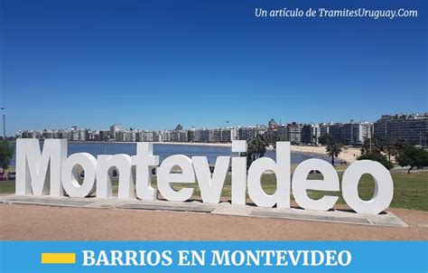 Barrios De Montevideo Actualizado ️2024