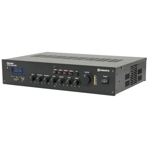 Rm240sb 5 Channel Pa Mixing Amplifier 240w 100v