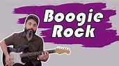Boogie Rock con guitarra - YouTube