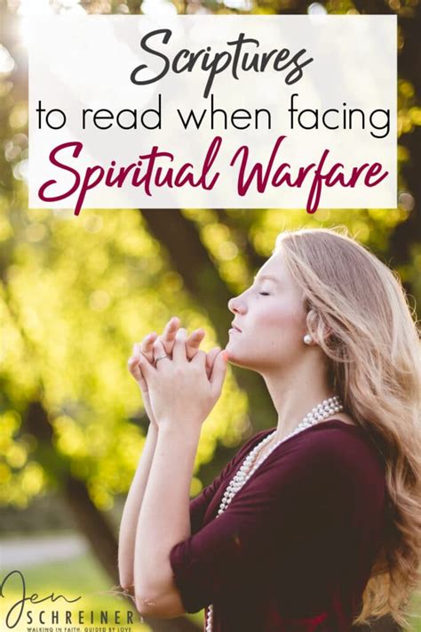 Bible Scriptures For Spiritual Warfare Tear Down The Strongholds