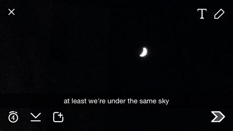 At Least Were Under The Same Sky