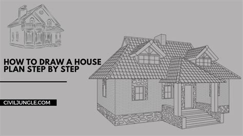 How To Draw A House Plan Step By Step