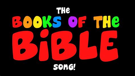 The Books Of The Bible Song Youtube