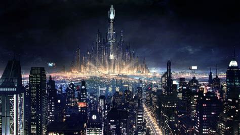 City Lights The Escape Movie 1280 X 720pix Wallpaper Science Fiction
