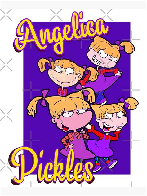 Angelica Rugrat Pickles Poster By Galeandre4 Redbubble