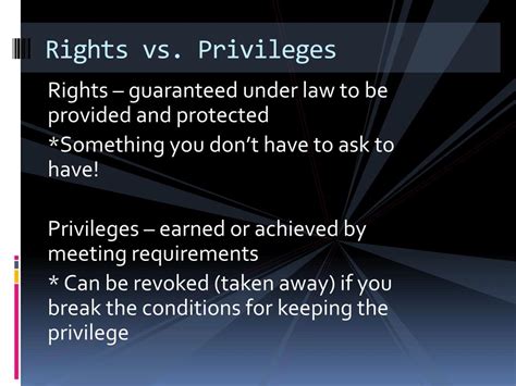 Ppt Duties And Responsibilities Rights And Privileges Powerpoint